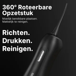 BMN® Waterflosser Elektrische Monddouche Zwart