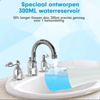 DEN-T PRO V500 Waterflosser 300ML Wit