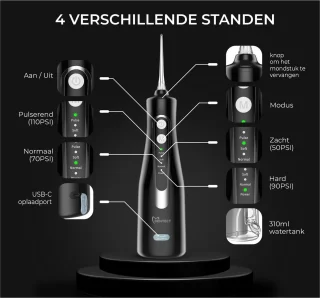 Dentect Waterflosser Monddouche Neusdouche Tongreiniger