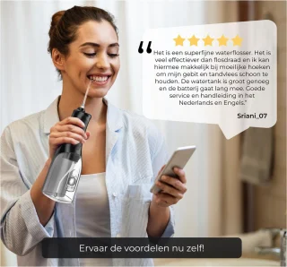 Dentect Waterflosser Monddouche Neusdouche Tongreiniger