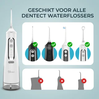 Dentect Waterflosser Opzetstukjes Set