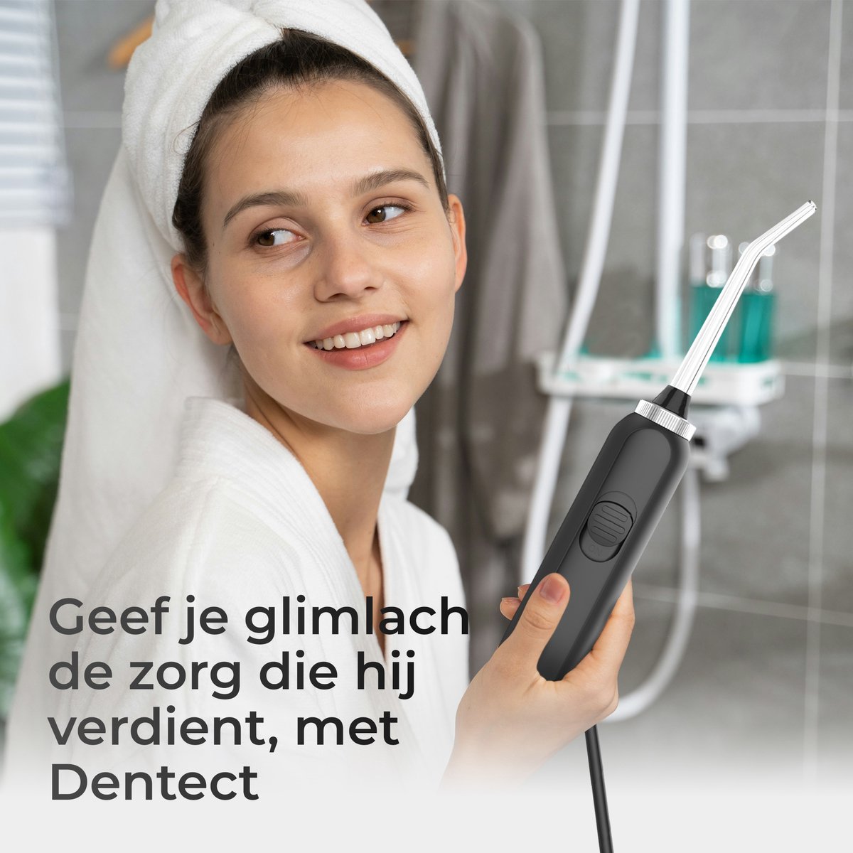 Wat vinden we goed aan de Dentect Waterflosser W1500