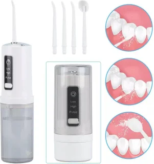 Draadloze Waterflosser Tandirrigator 200ML - 5 Opzetstukken