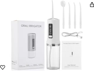 Draadloze Waterflosser Tandirrigator 200ML - 5 Opzetstukken