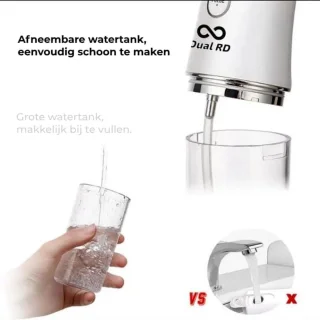 Dual R&D Waterflosser Elektrisch Flosapparaat Draadloos