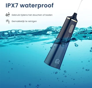 E3max H300 Waterflosser Draadloos 6 Opzetstukken