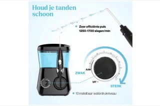 Elektrische Monddouche IPX7 Waterdicht Voor Thuisgebruik