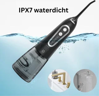 Elektrische Waterflosser Monddouche - Zwart