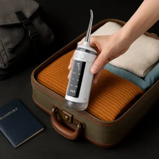 ELEVATE Draadloze Waterflosser USB-C Oplaadbaar 180ml 5 Opzetstukken