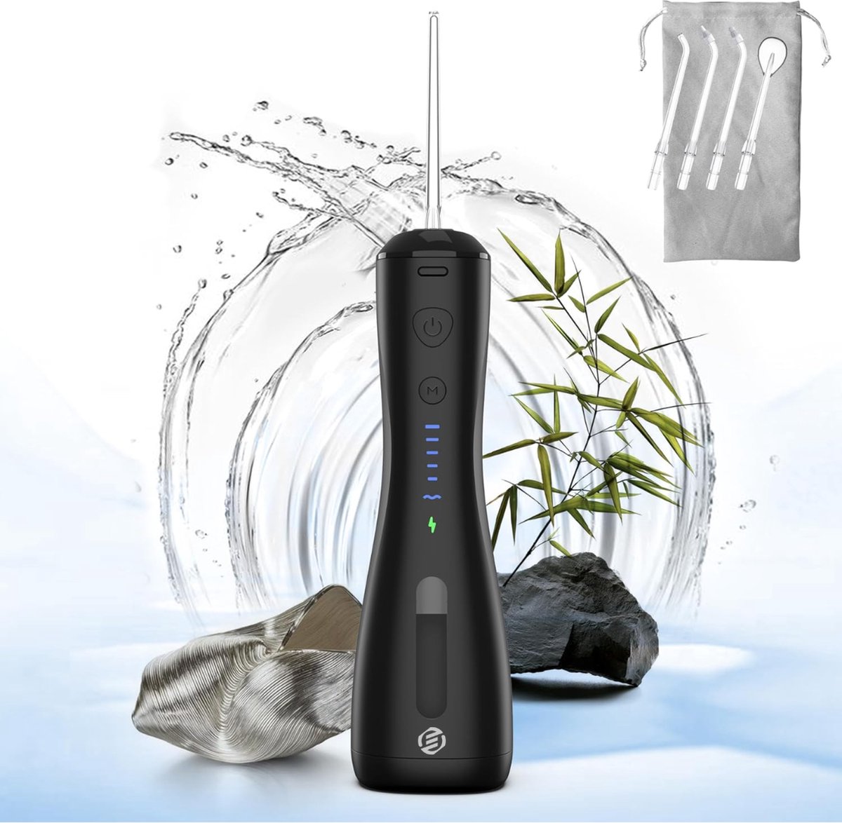 De Equivera Draadloze Waterflosser Elektrisch in één oogopslag
