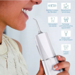 Equivera Waterflosser Draadloos Elektrisch Flosapparaat