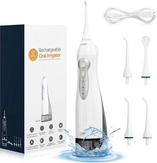 Equivera Waterflosser draadloos monddouche review