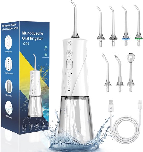 Equivera Waterflosser Draadloos Monddouche review