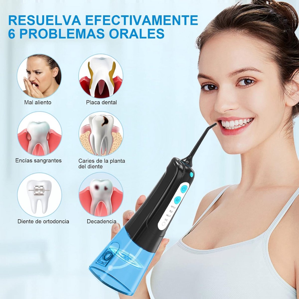 Wat vinden we goed aan de Equivera Waterflosser Draadloze Monddouche