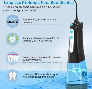 Equivera Waterflosser Draadloze Monddouche