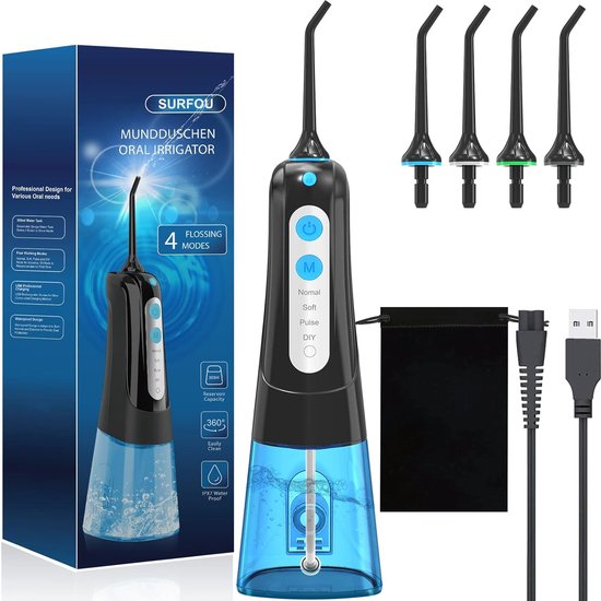 Equivera Waterflosser Draadloze Monddouche review