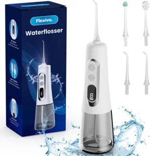Flexivo Waterflosser Monddouche Draadloos Wit