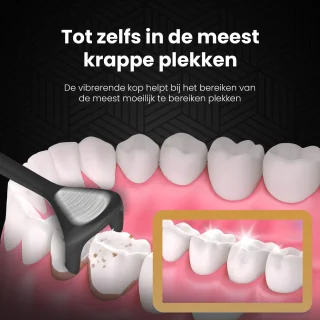 FLOSSURE Elektrische Flosser Zwart
