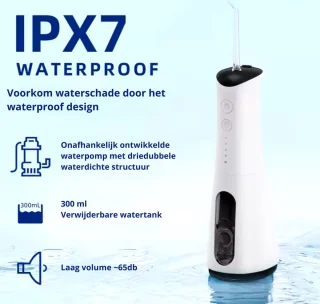 GoGoldPro Waterflosser Wit