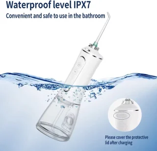 H2ofloss waterflosser draadloos wit