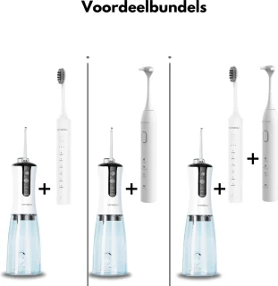Haidu Pro Flow Waterflosser Set Wit