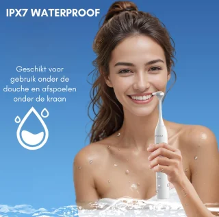 HAIDU Pro Flow Waterflosser & Tongschraper Wit
