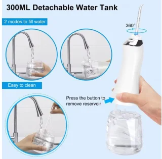 Hali-Q Elektrische Waterflosser Draadloos IPX7