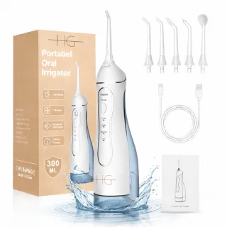 De HG Aesthetics JetFloss Flosapparaat in één oogopslag