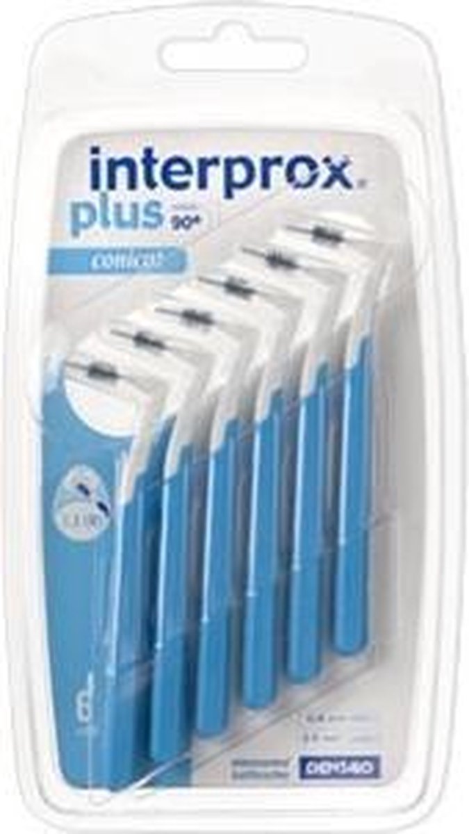 Wat vinden we goed aan de Interprox Plus Conical 3-5mm Blauw 6 stuks