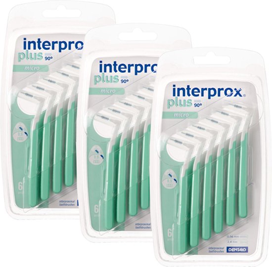 Interprox Plus Micro 2.4 mm Groen 18 stuks Voordeelpakket review