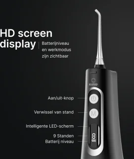 Kolap Waterflosser Midnight Edition draadloos flosapparaat