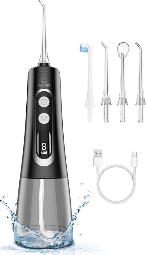 Kolap Waterflosser Midnight Edition draadloos flosapparaat review