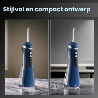 Luvonic CleanWave Waterflosser Elektrisch Monddouche Blauw