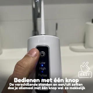 Luxevo Waterflosser Elektrisch Flosapparaat Wit