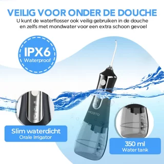 Modito Waterflosser PRO Monddouche Zwart