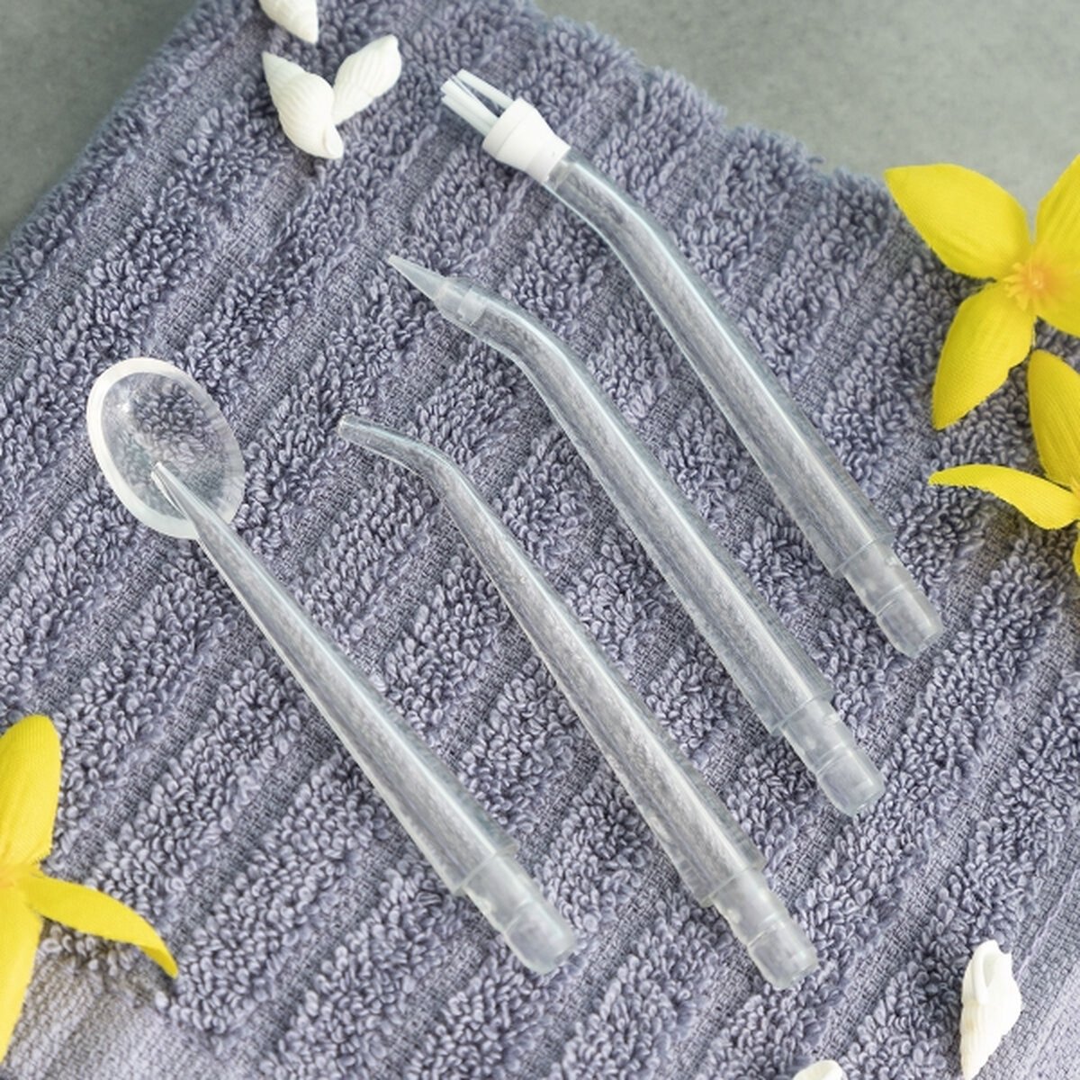 Wat vinden we goed aan de Monddouche Waterflosser Draadloos Oplaadbaar Inclusief 4 Koppen