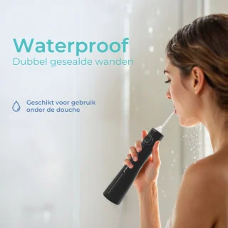 Mondura Waterflosser Draadloos Zwart