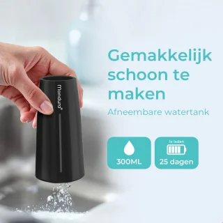 Mondura Waterflosser Draadloos Zwart