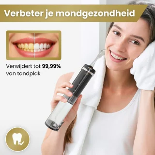 M’s Corner Waterflosser Elektrisch Zwart
