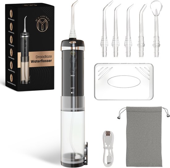 M’s Corner Waterflosser Elektrisch Zwart review