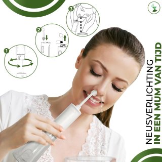 Wat vinden we goed aan de My Green Deal - Elektrische neusdouche voor volwassenen