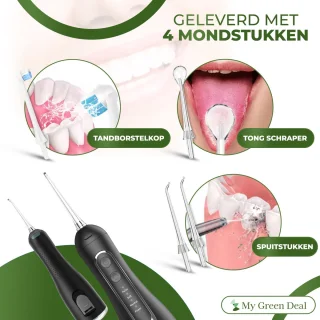 My Green Deal Premium Waterflosser Draadloos