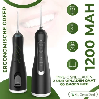 My Green Deal Premium Waterflosser Draadloos