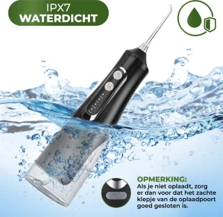 My Green Deal Waterflosser Draadloos Elektrische Tandenflosser