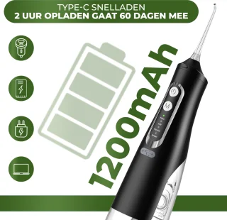 My Green Deal Waterflosser Draadloos Elektrische Tandenflosser
