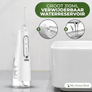 My Green Deal Waterflosser Draadloos Elektrische Tandenflosser