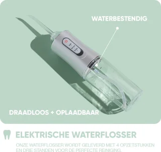 My White Secret Waterflosser Elektrisch Draadloos
