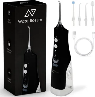 NAYD Waterflosser elektrisch flosapparaat zwart