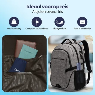 Olvy Waterflosser Monddouche Draadloos Oplaadbaar