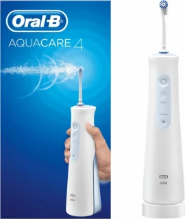 Oral-B Aquacare 4 Oxyjet Elektrische Waterflosser Wit